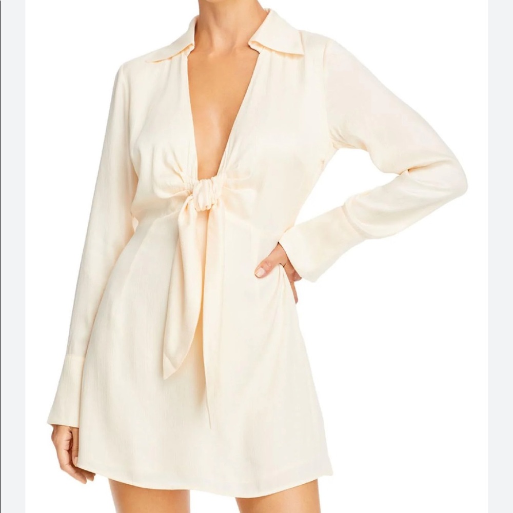 Nicholas Mini Dress front tie